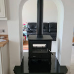 double sided Multi fuel stove