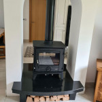 double sided Multi fuel stove